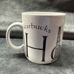 1994  STARBUCKS Oversized Coffee Mug Cup 20 oz, HOUSTON City Mug Collection